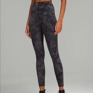 Lululemon Wunder Train Hi-Rise 25” Diamond Dye